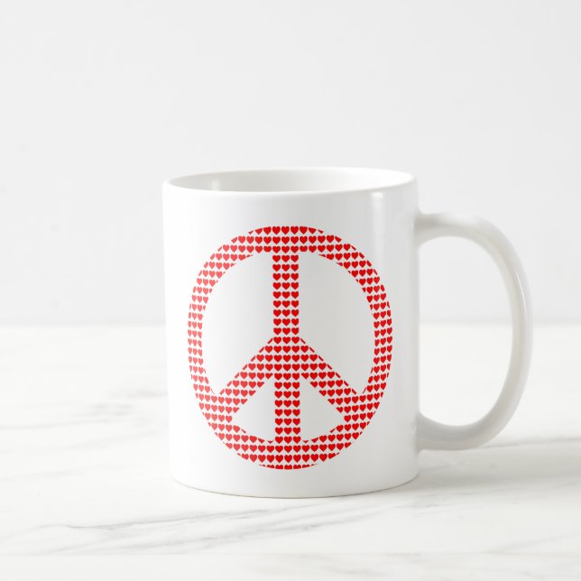 Caneca De Café Símbolo de Paz (Direita)