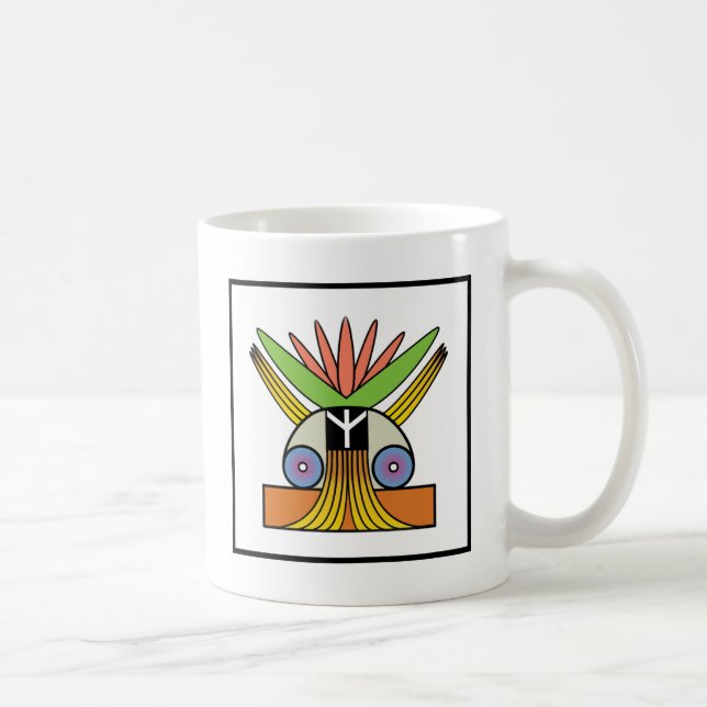 Caneca De Café Símbolo de paz de Salome (Direita)