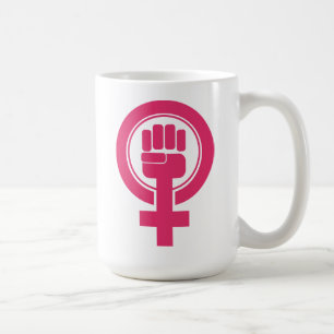 Caneca De Café Símbolo de resistência feminina