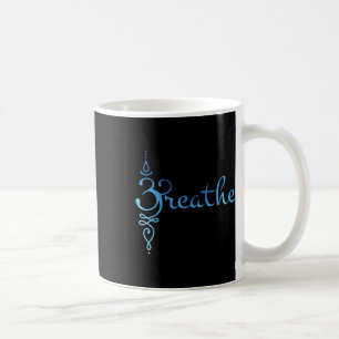 Caneca De Café Símbolo de Respiração de Meditação de Yoga Zen em