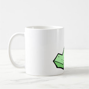 Caneca De Café Símbolo de Tick Marca de Verificação Verde