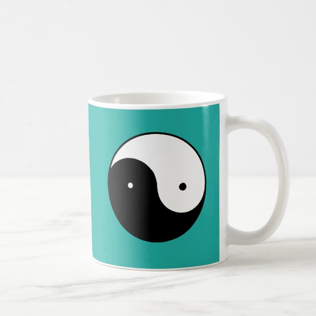 Caneca De Café Símbolo de Yin Yang (Direita)