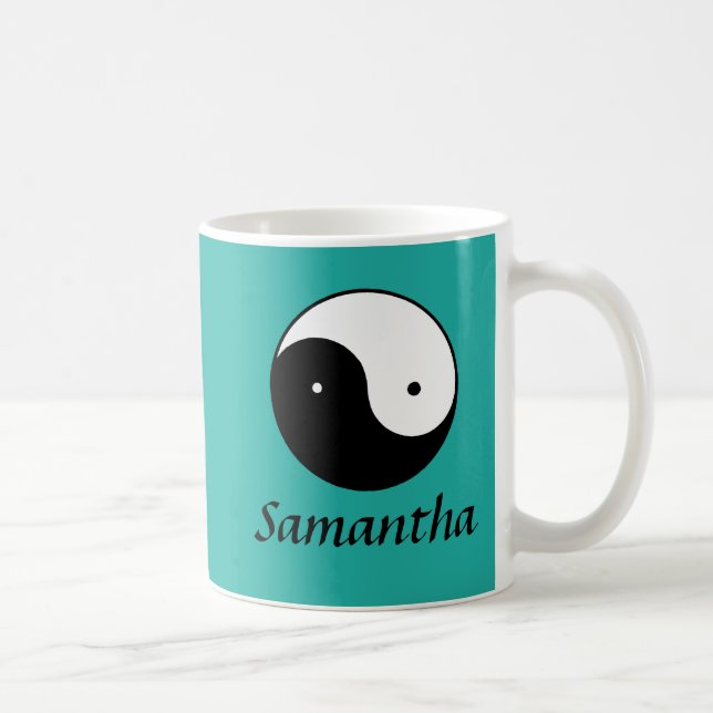 Caneca De Café Símbolo de Yin Yang (Direita)