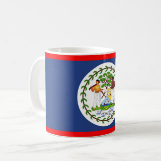 Caneca De Café Símbolo do país de bandeira Belize