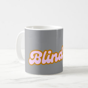 Caneca De Café símbolo dos olhos cegos
