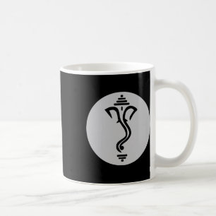 Caneca De Café Símbolo Ganesha Meditação Espiritual Índia Yoga