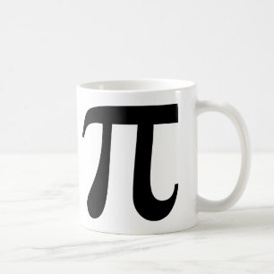 Caneca De Café Símbolo Giant "Pi"