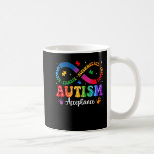 Caneca De Café Símbolo Infinito da Camisa de Aceitação da Consciê