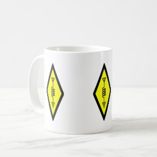 Caneca De Café Símbolo Internacional de Rádio Amador HamRadio