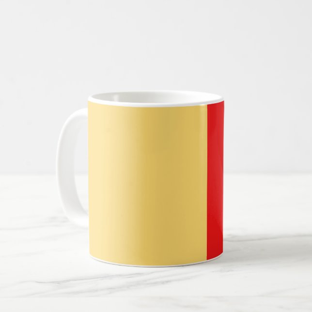 Caneca De Café Símbolo italiano napoli da bandeira de Nápoles (Frente Esquerda)