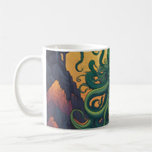 Caneca De Café Símbolo Místico Cthulhu