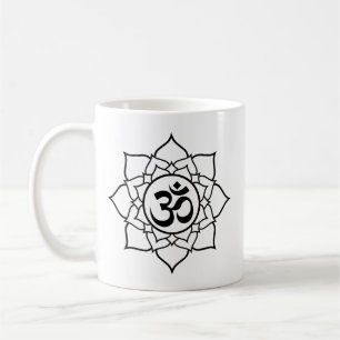 Caneca De Café Símbolo Om Meditação Café Mug