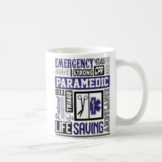 Caneca De Café Símbolo paramédico Personalizado Palavras Coffee M