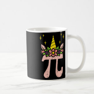 Caneca De Café Símbolo Pi Day Unicorn Head Cute 314 Math Pun Geek