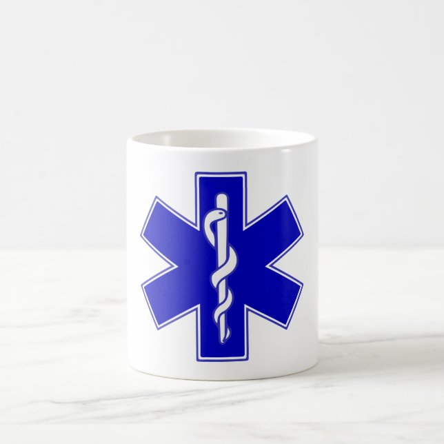 Caneca De Café Símbolo Star of Life (Centro)