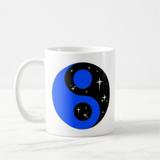 Caneca De Café Símbolo Starry Ying Yang "