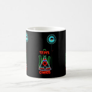 Caneca De Café Símbolo Tepee Curios Neon, Tucumcari, N.M.