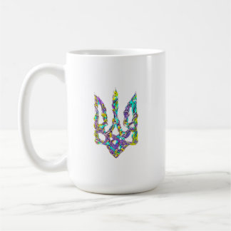 Caneca De Café Símbolo ucraniano trident