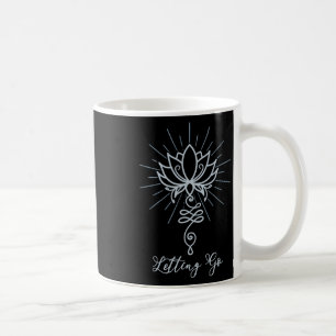 Caneca De Café Símbolo Unalome Flor de Lótus Libertação