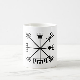 Caneca De Café Símbolo Viquingue Vegvisir