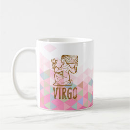 Caneca De Café Símbolo Virgo Zodiac