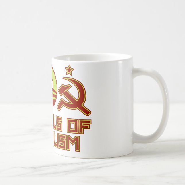 Caneca De Café Símbolos do socialismo (Direita)