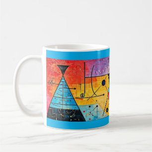 Caneca De Café Símbolos Geométricos Abstrato nº 02