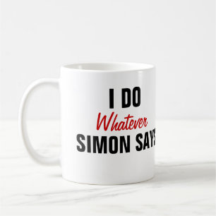 Caneca De Café Simon diz