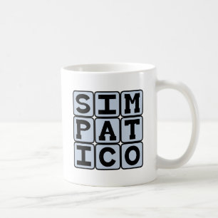 Caneca De Café Simpatico, fácil obter junto com