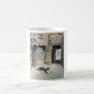 Caneca De Café Simpkin o Gato sai (por Beatrix Potter)