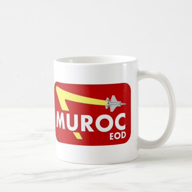 Caneca de café simples de Muroc EOD (Direita)