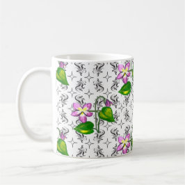Caneca De Café Simples Elegância Humble Violet