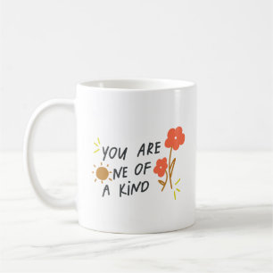 Caneca De Café Simples Encantador Divertido Escrito à Mão Alegre