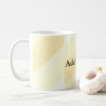 Caneca De Café simples minimal adicione o seu nome damas de honra<br><div class="desc">design</div>