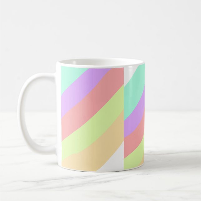 Caneca De Café simples minimal personalizado adicione seu logotip (Esquerda)