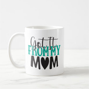 Caneca De Café Simples Peça Frase Rasal Preto Personalizada