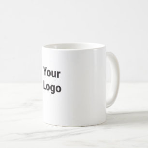 Caneca De Café simples personalizado mínimo adicione seu logotipo