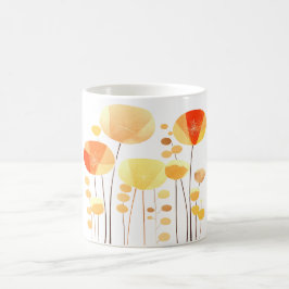 CANECA DE CAFÉ SIMPLES PETAIS DE BOHO PERSONALIZADOS CLÁSSICO