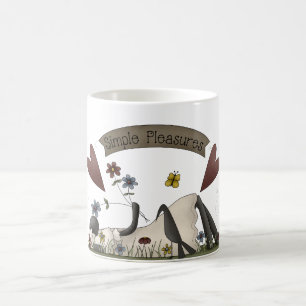 Caneca De Café Simples Prazeres - Ovinos Primitivos