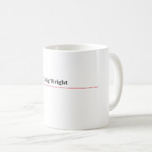 Caneca De Café Simples profissional e simples personalizado