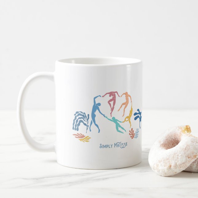 Caneca De Café Simplesmente Matisse - Dança (Com Donut)