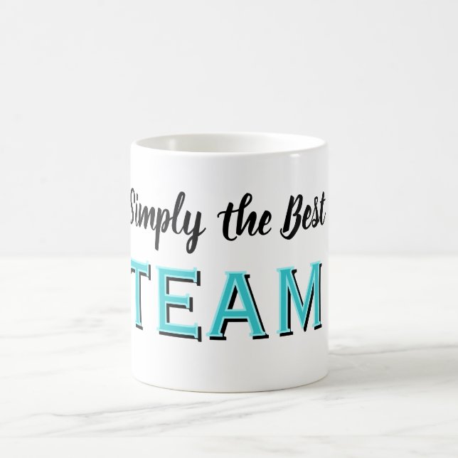 Caneca De Café Simply the Best Team (Centro)