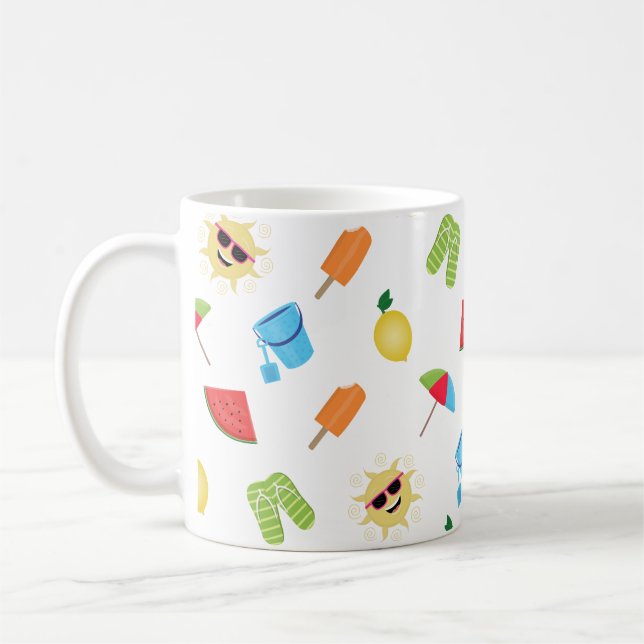 Caneca De Café Simpy Summer (Esquerda)