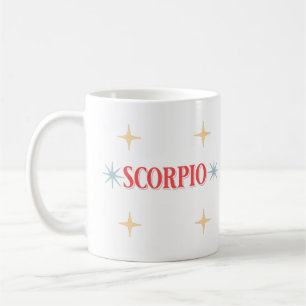 Caneca De Café Sinal Astrológico Scorpio Coffee Mug