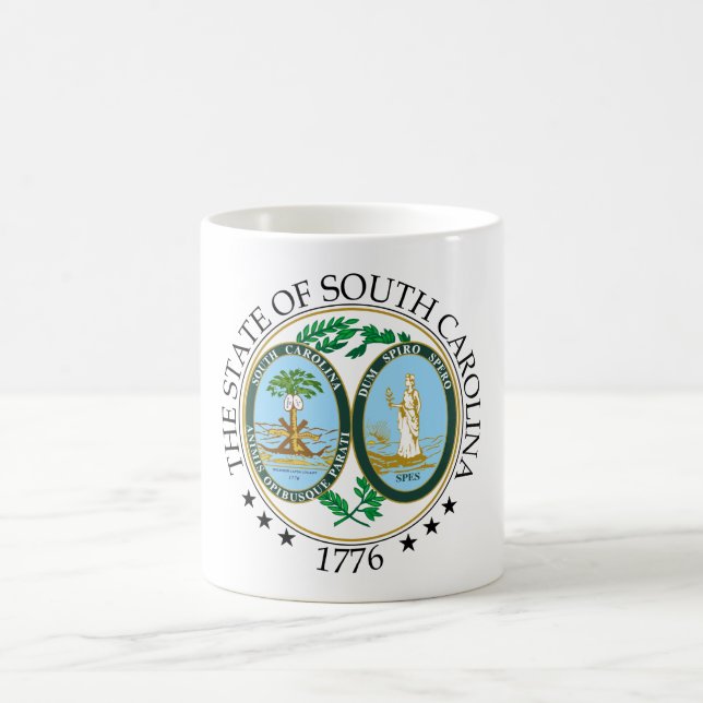 Caneca De Café Sinal da Carolina do Sul (Centro)