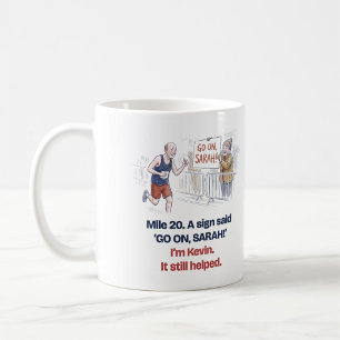 Caneca De Café Sinal da Milha 20 Continue Sarah Eu Sou Kevin Corr