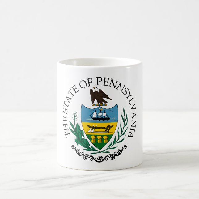 Caneca De Café Sinal da Pensilvânia (Centro)