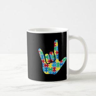 Caneca De Café Sinal de amor Sensibilização