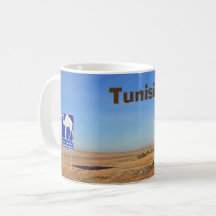 Caneca De Café Sinal de Camels, Tunísia