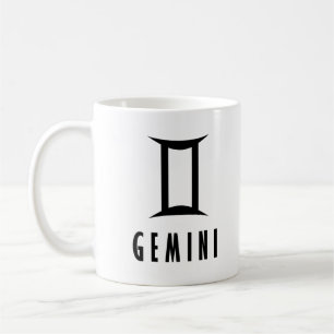 Caneca De Café Sinal de gemini zodiac